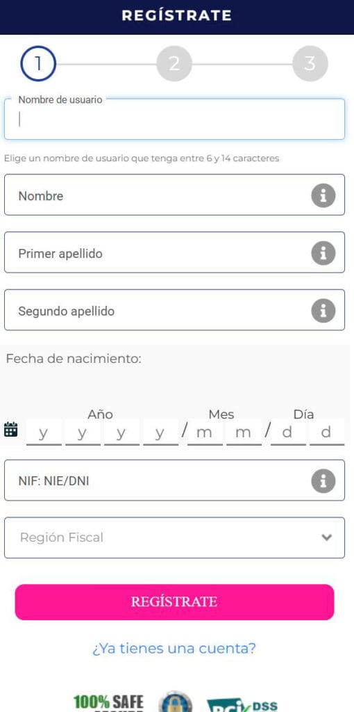 Regístrate en Gratogana Casino